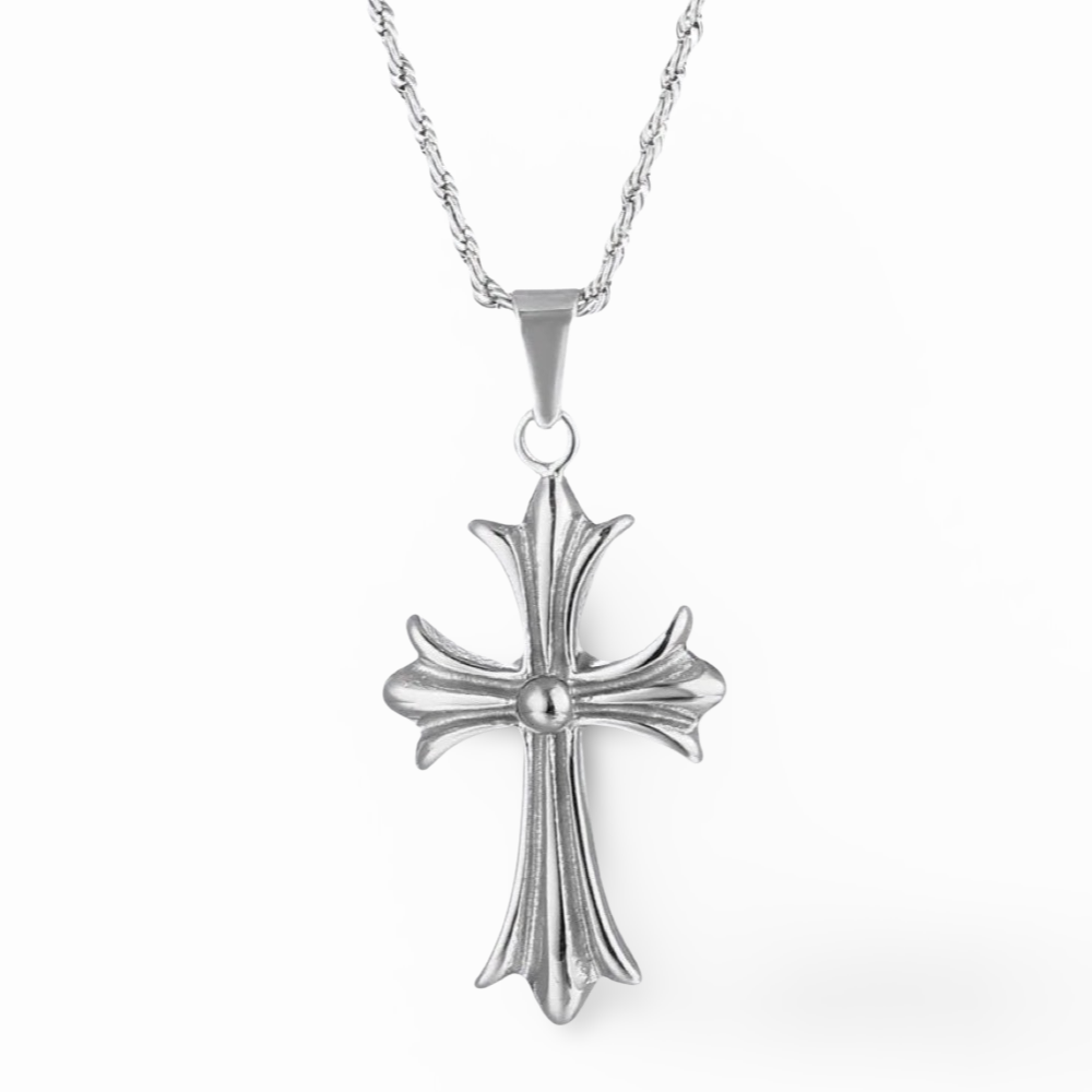 Cross Necklace (Silver)