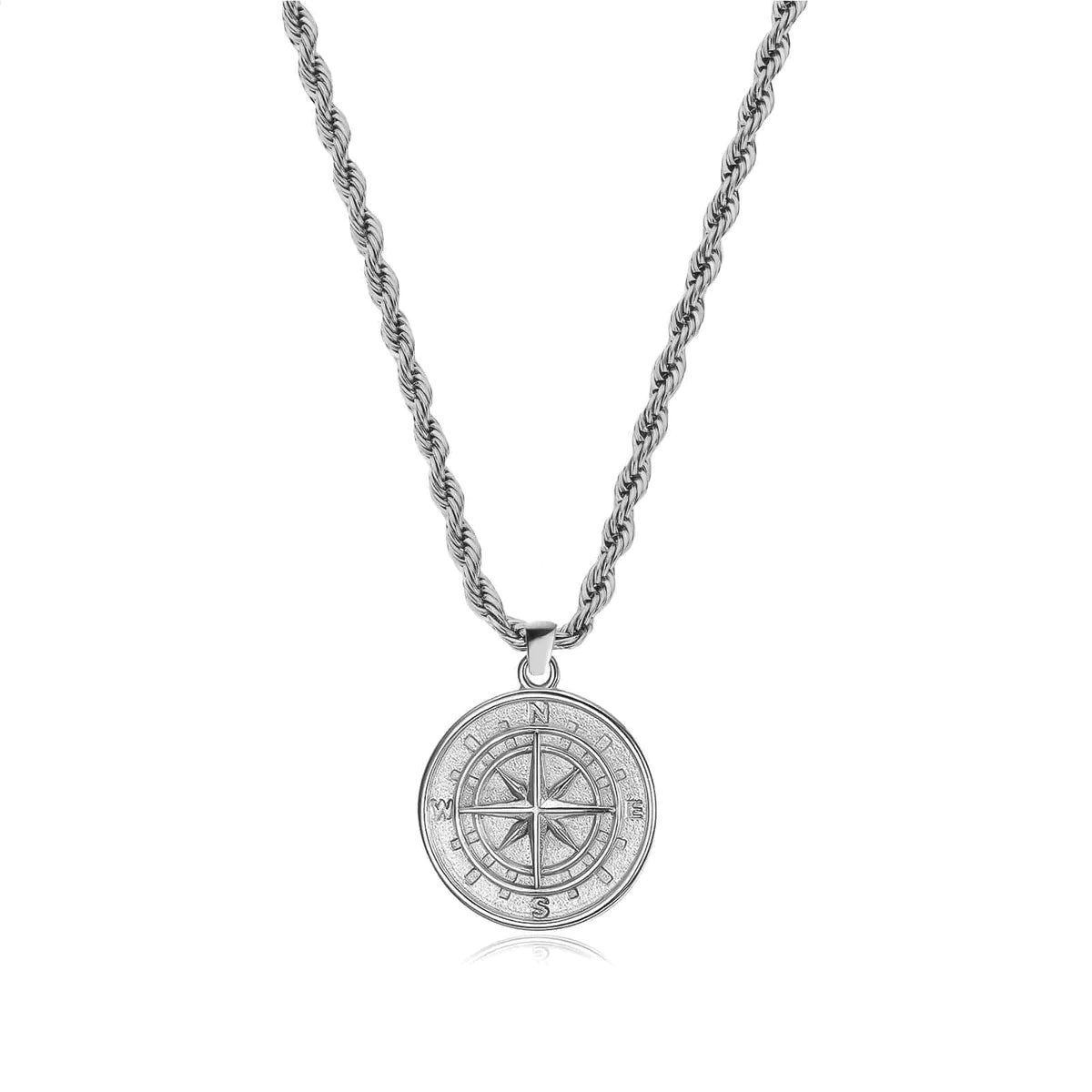 Compass Necklace (silver)