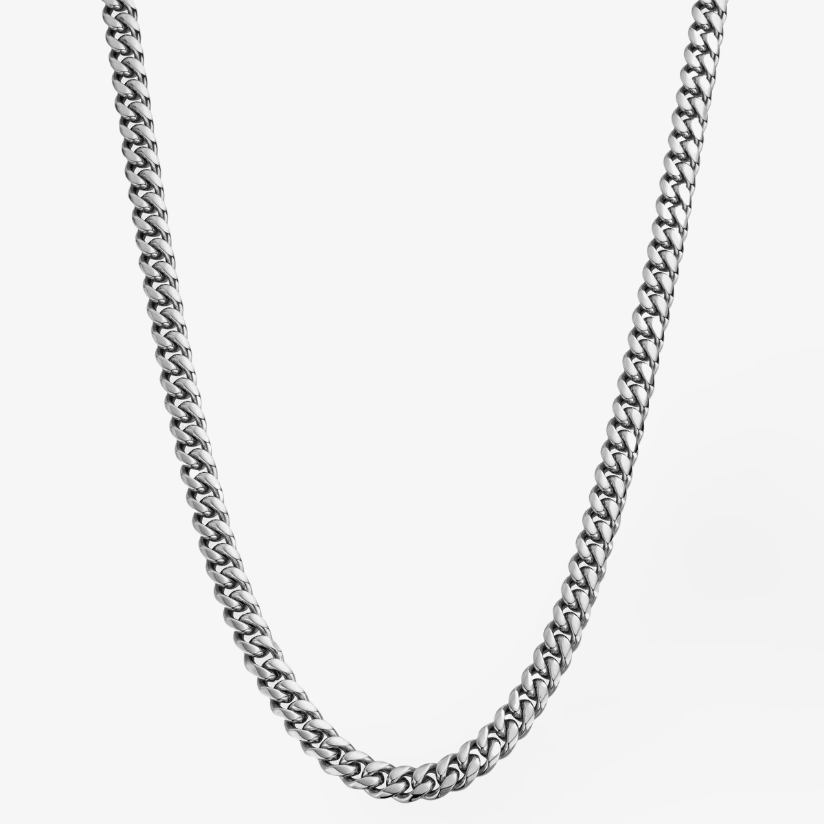 cuban chain (8mm silver)