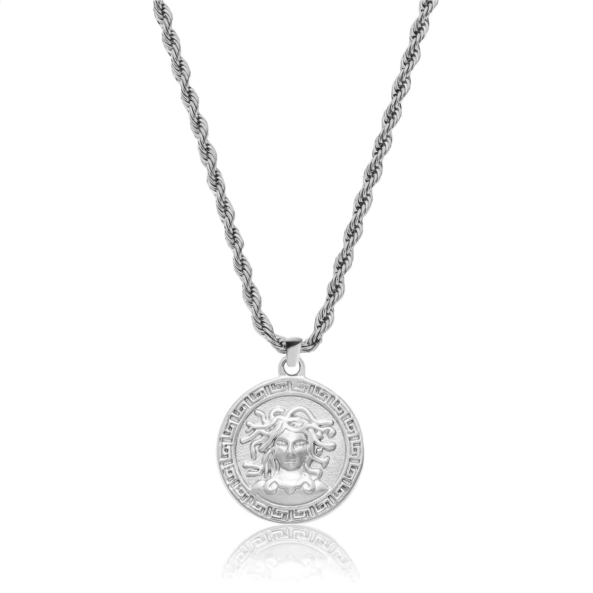 Medusa Necklace (Silver)