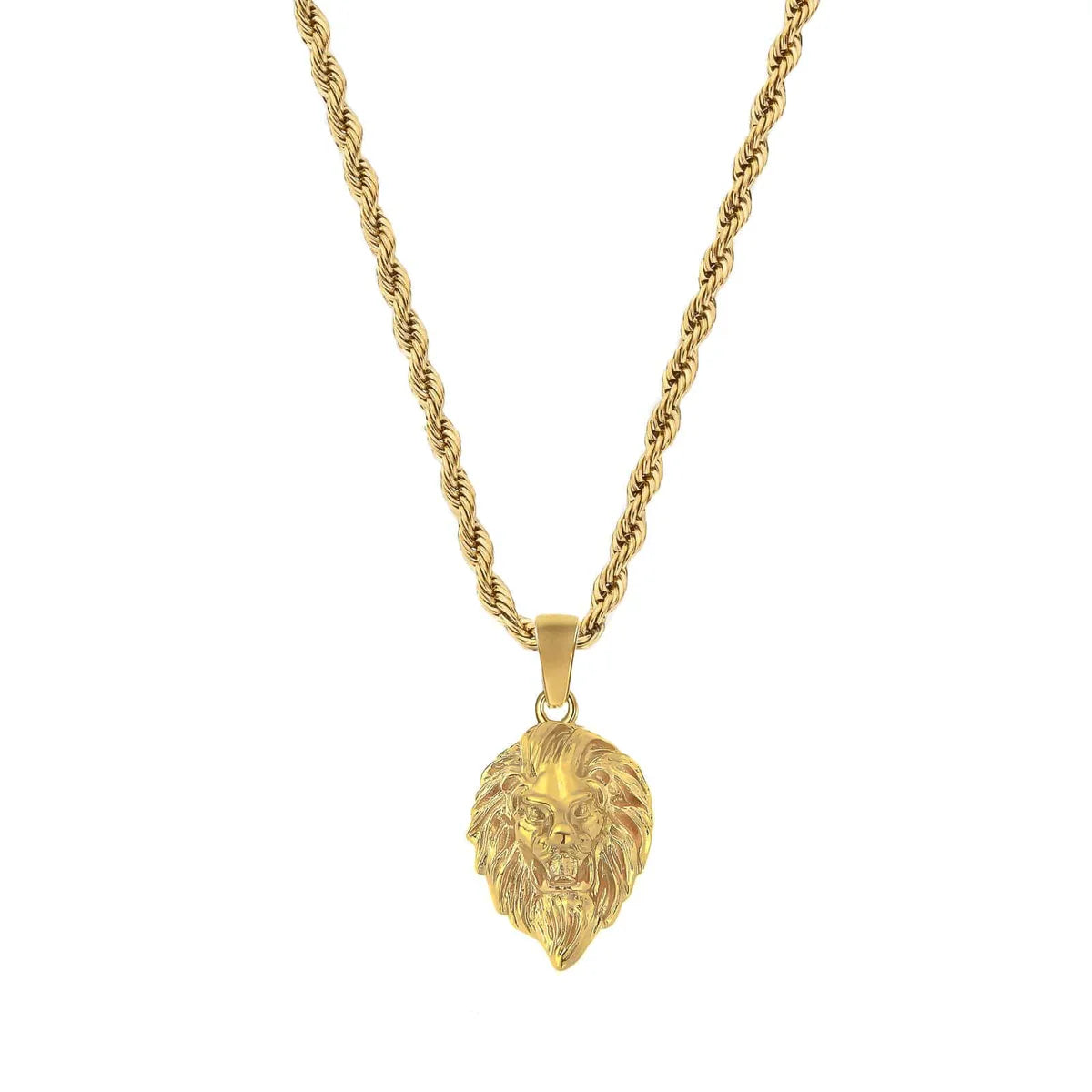 Lion Necklace (gold)