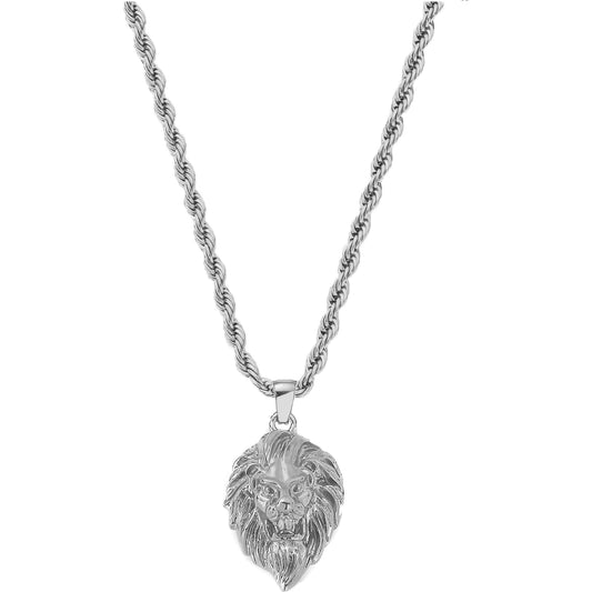 Lion Necklace ( Silver)