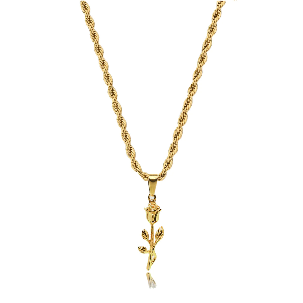 Rose Necklace (Gold)